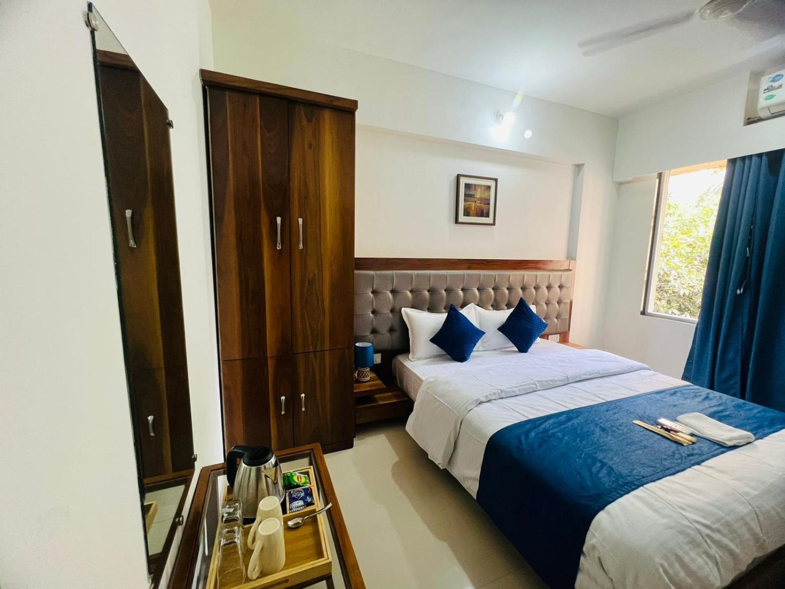 Luna Spaces- Near Mumbai International Airport Bombaim Exterior foto